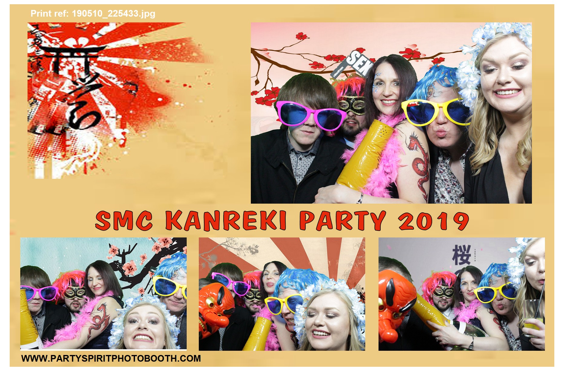 60th Japanese Theme Event | View more photos from the event at gallery.partyspiritphotobooth.com/u/PartySpiritPhotoBooth/60th-Japanese-Theme-Event